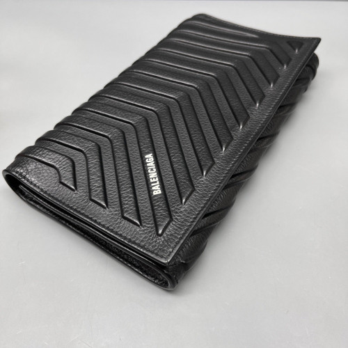 Balenciaga Car Flap Crossbody Bag Calfskin Black