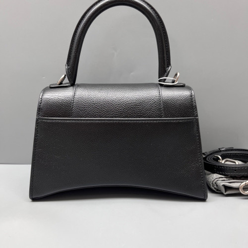 Balenciaga Hourglass Small Grained Calfskin Black