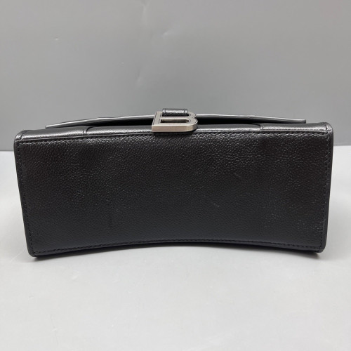 Balenciaga Hourglass Small Grained Calfskin Black