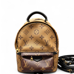Louis Vuitton Palm Springs Backpack Mini Reverse Monogram Brown