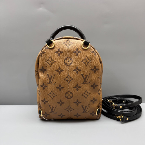 Louis Vuitton Palm Springs Backpack Mini Reverse Monogram Brown
