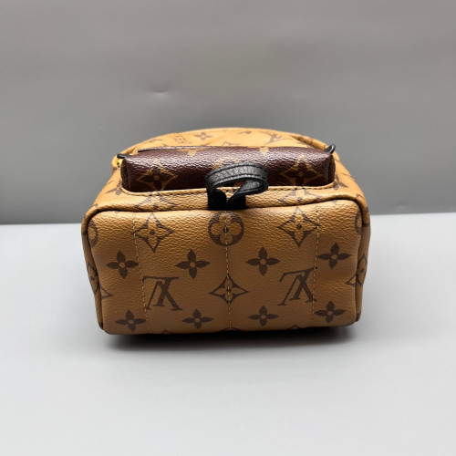 Louis Vuitton Palm Springs Backpack Mini Reverse Monogram Brown