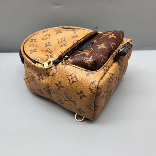 Louis Vuitton Palm Springs Backpack Mini Reverse Monogram Brown