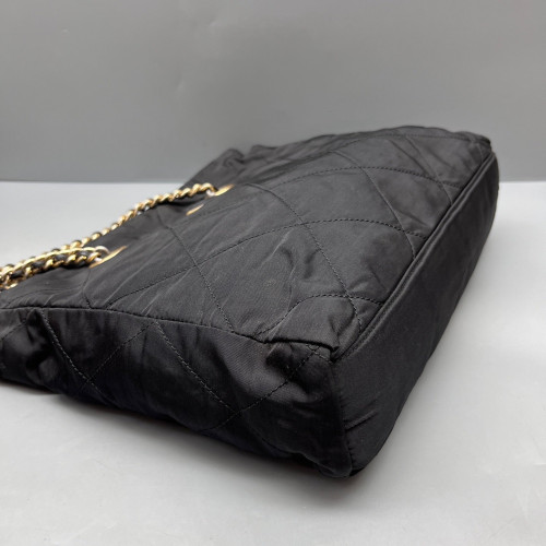 Prada Re-Edition 1995 Chaine Tote Tessuto Nylon Black