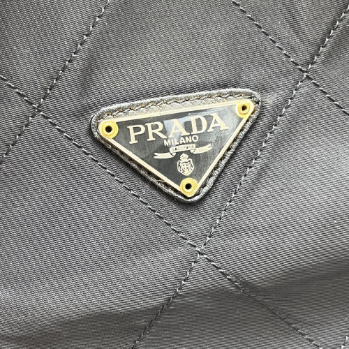 Prada Re-Edition 1995 Chaine Tote Tessuto Nylon Black