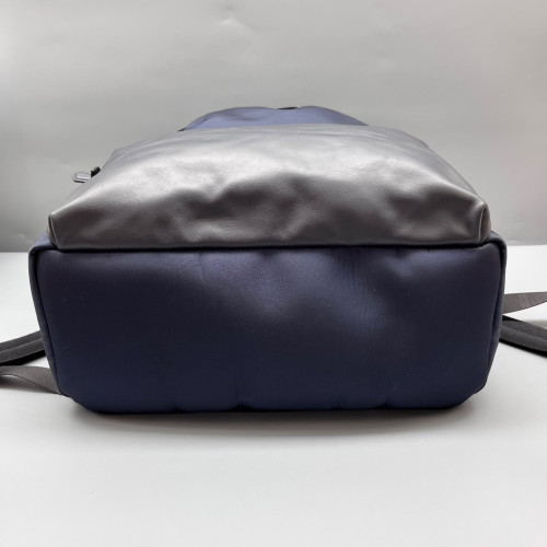 Fendi Monster Eyes Large Backpack Nylon Calfskin Black Navy White