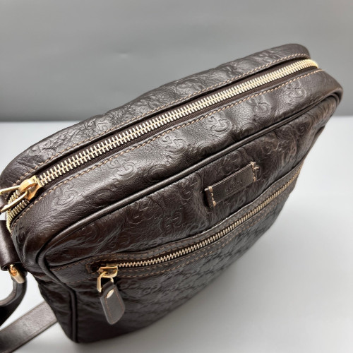 Gucci Messenger Guccissima Brown