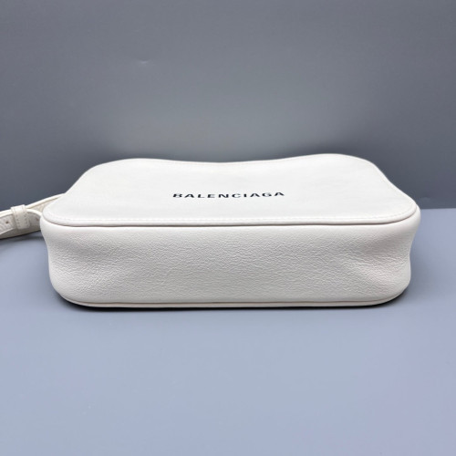 Balenciaga Camera Case Calfskin White