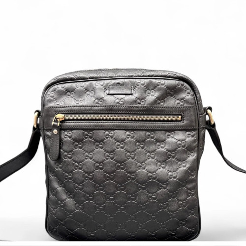 Gucci Messenger Guccissima Black