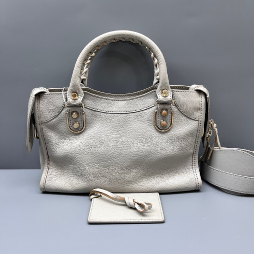 Balenciaga Mini City Calfskin Grey