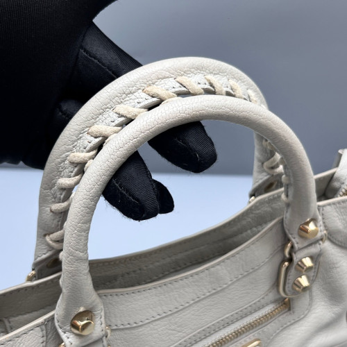 Balenciaga Mini City Calfskin Grey
