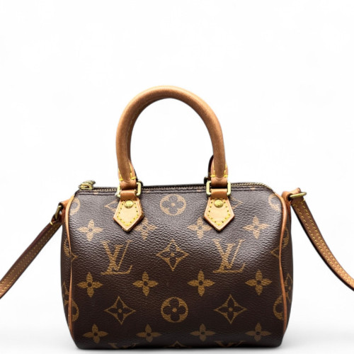 Louis Vuitton Nano Speedy Monogram Brown