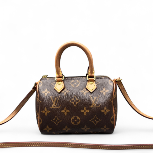 Louis Vuitton Nano Speedy Monogram Brown