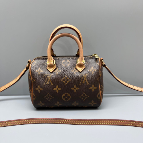 Louis Vuitton Nano Speedy Monogram Brown