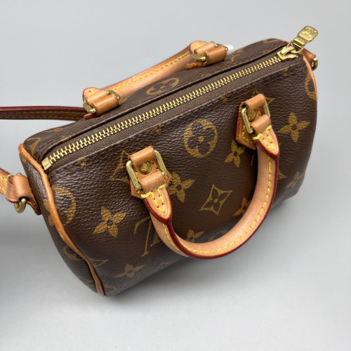 Louis Vuitton Nano Speedy Monogram Brown