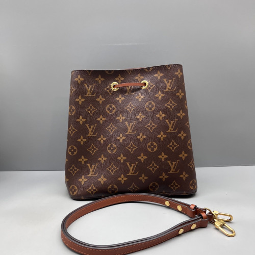 Louis Vuitton Neonoe MM Monogram Tan Brown