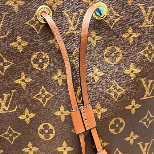 Louis Vuitton Neonoe MM Monogram Tan Brown
