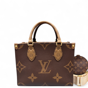 Louis Vuitton Onthego PM Reverse Monogram Giant Brown