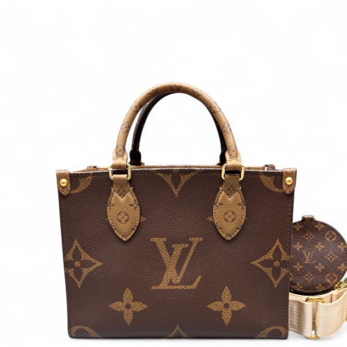 Louis Vuitton Onthego PM Reverse Monogram Giant Brown