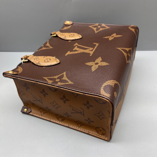 Louis Vuitton Onthego PM Reverse Monogram Giant Brown