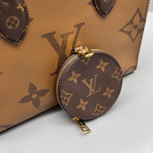 Louis Vuitton Onthego PM Reverse Monogram Giant Brown
