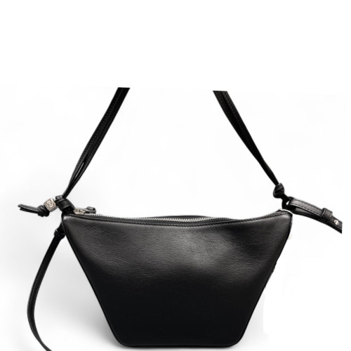 Loewe Mini Hammock Hobo Calfskin Black