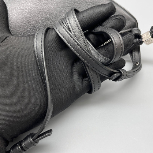 Loewe Mini Hammock Hobo Calfskin Black