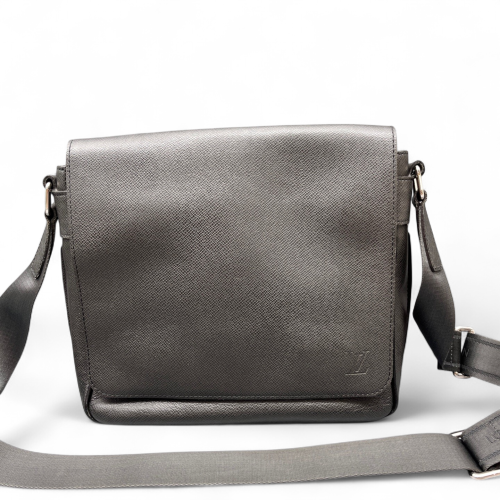 Louis Vuitton Messenger Calfskin Grey