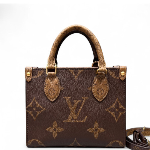 Louis Vuitton Onthego BB Reverse Monogram Giant Brown