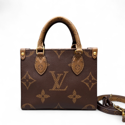 Louis Vuitton Onthego BB Reverse Monogram Giant Brown