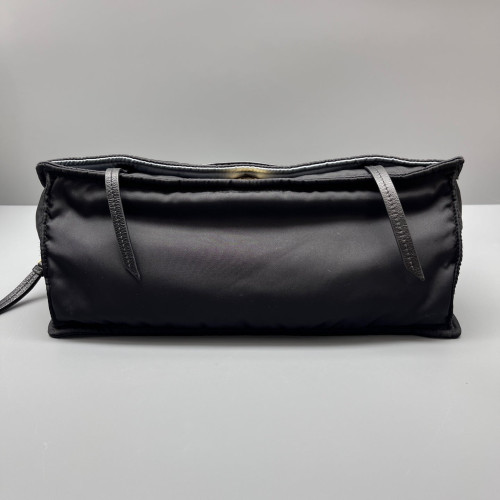 Prada Messenger Fur Re Nylon Black