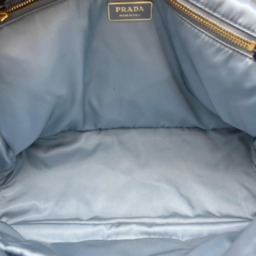 Prada Messenger Fur Re Nylon Black