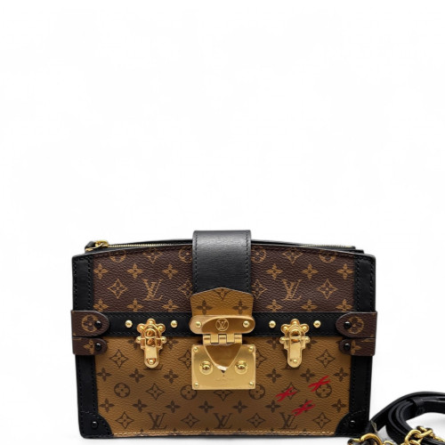 Louis Vuitton Trunk Clutch Reverse Monogram Brown