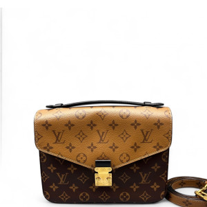 Louis Vuitton Pochette Metis Reverse Monogram Brown