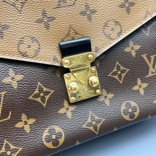 Louis Vuitton Pochette Metis Reverse Monogram Brown
