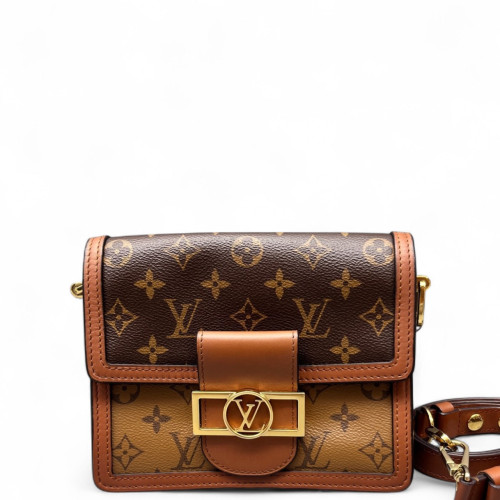 Louis Vuitton Dauphine Mini Reverse Monogram Brown