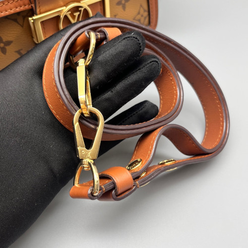 Louis Vuitton Dauphine Mini Reverse Monogram Brown