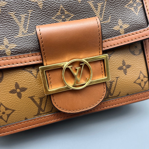 Louis Vuitton Dauphine Mini Reverse Monogram Brown