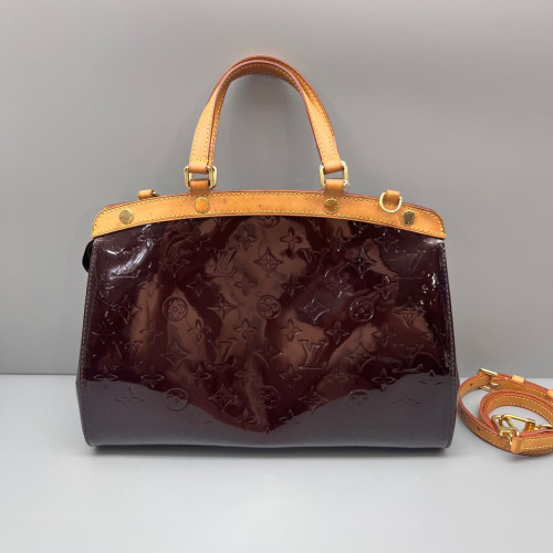 Louis Vuitton Brea MM Vernis Burgundy