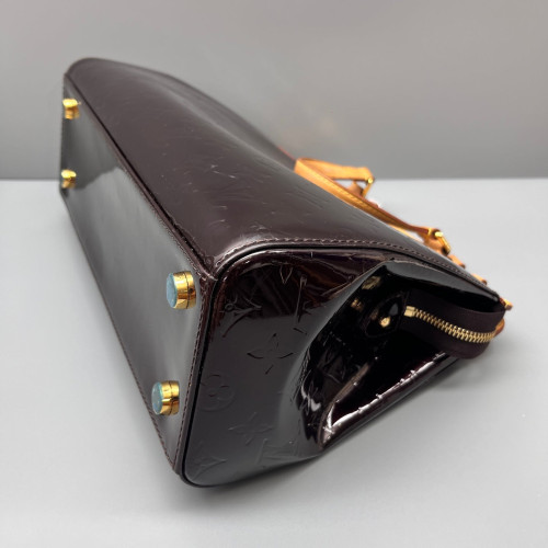 Louis Vuitton Brea MM Vernis Burgundy