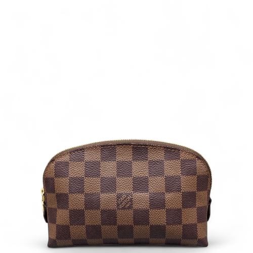 Louis Vuitton Cosmetic Pouch Damier Ebene Brown