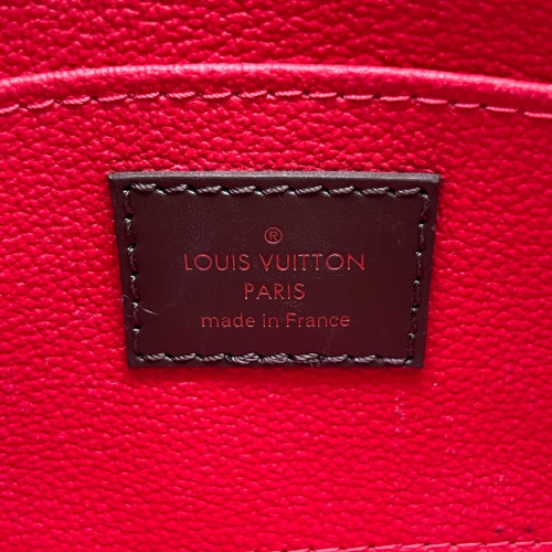 Louis Vuitton Cosmetic Pouch Damier Ebene Brown