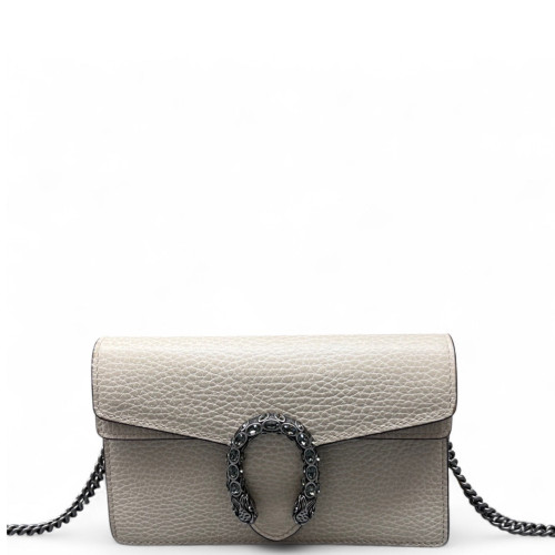 Gucci Super Mini Dionysus Calfskin White
