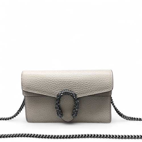Gucci Super Mini Dionysus Calfskin White
