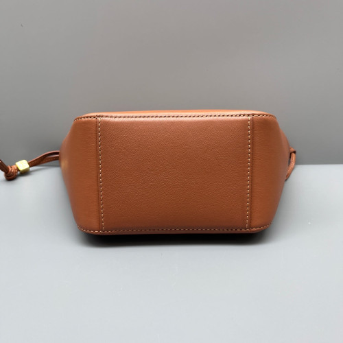 Loewe Mini Hammock Hobo Calfskin Light Brown
