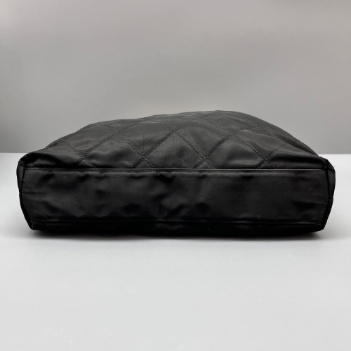 Prada Chain Hobo Nylon Black