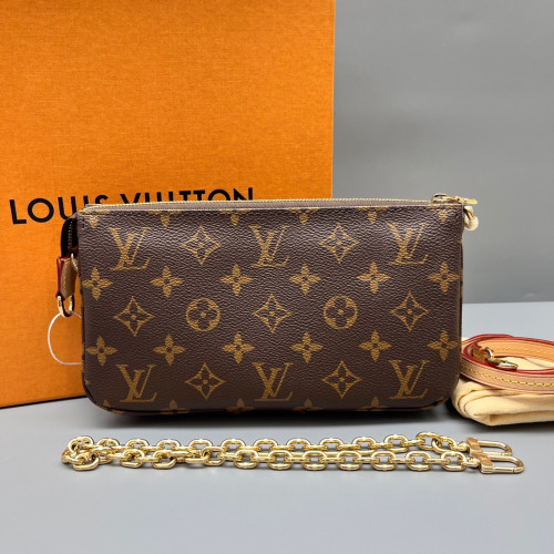 Louis Vuitton Pochette Accessories Monogram Brown