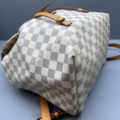 Louis Vuitton Sperone Backpack Damier Azur White