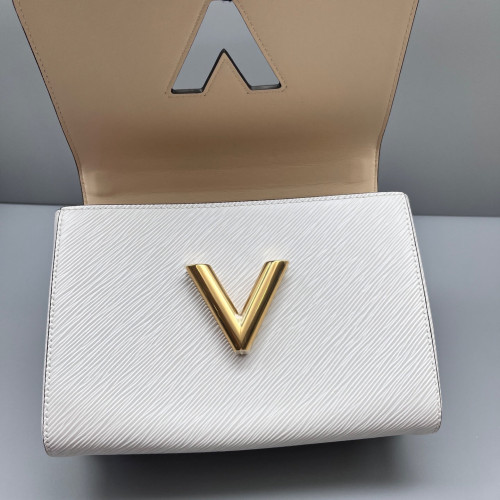 Louis Vuitton Twist MM Epi White