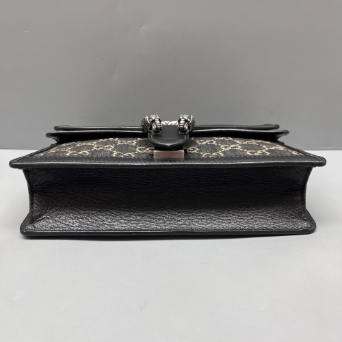 Gucci Meium Dionysus Denim GG Supreme Monogram Black